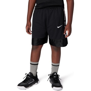 Nike Unisex Big Kids’ Elite 23 Dri-Fit Basketball Shorts – Boys and Girls(Black/White)
