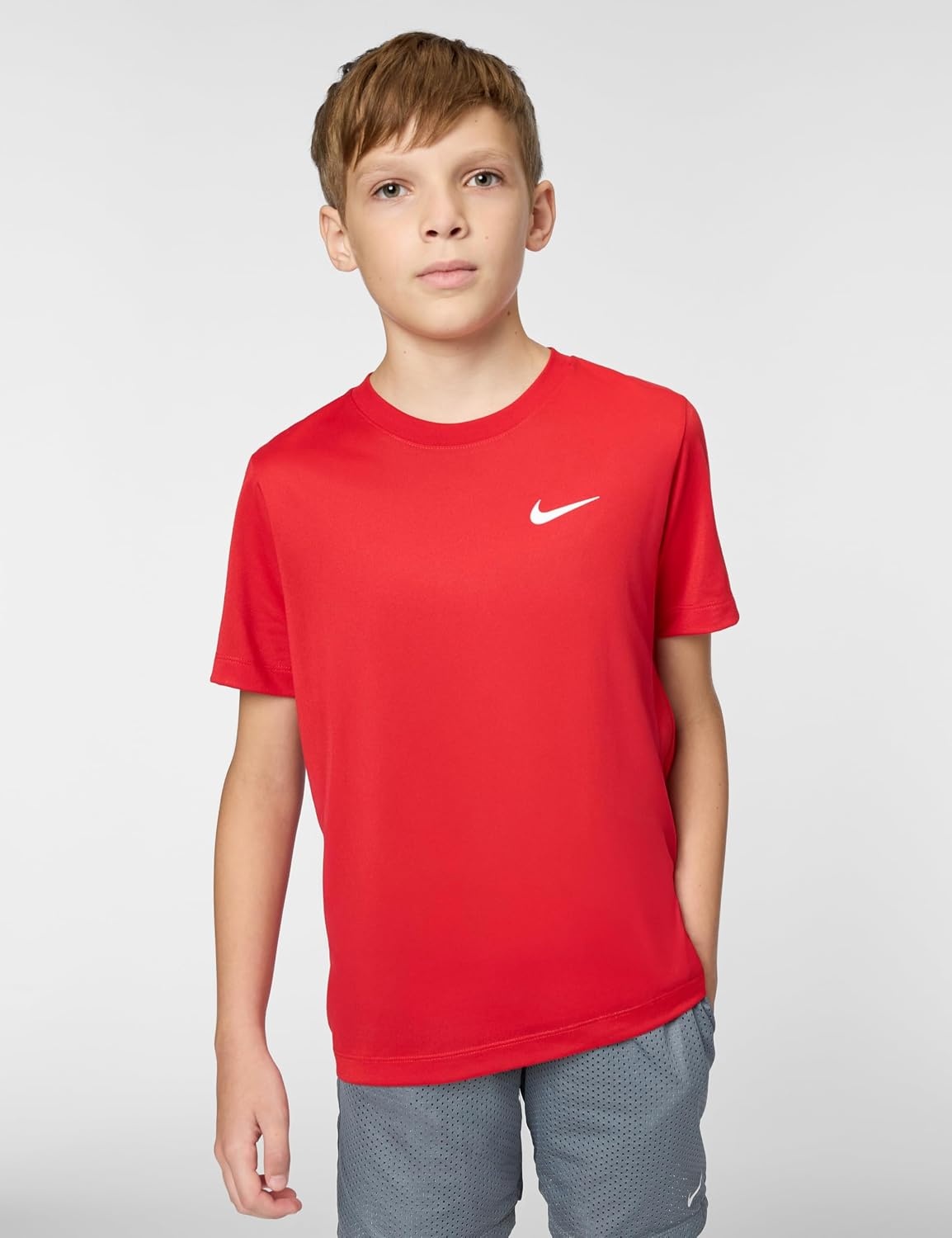 image:imageNike Unisex Big Kids Legend DriFIT TShirt Boys and GirlsUniversity Red