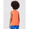 Nike Unisex Big Kids’ Multi Dri-FIT Sleeveless Top (Large Swoosh Logo) – Boys and Girls(Turf Orange)
