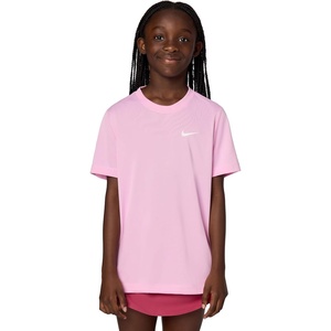 Nike Unisex Big Kids’ Legend Dri-FIT T-Shirt – Boys and Girls(Pink Rise)