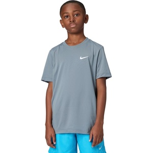 Nike Unisex Big Kids’ Legend Dri-FIT T-Shirt – Boys and Girls(Smoke Grey)