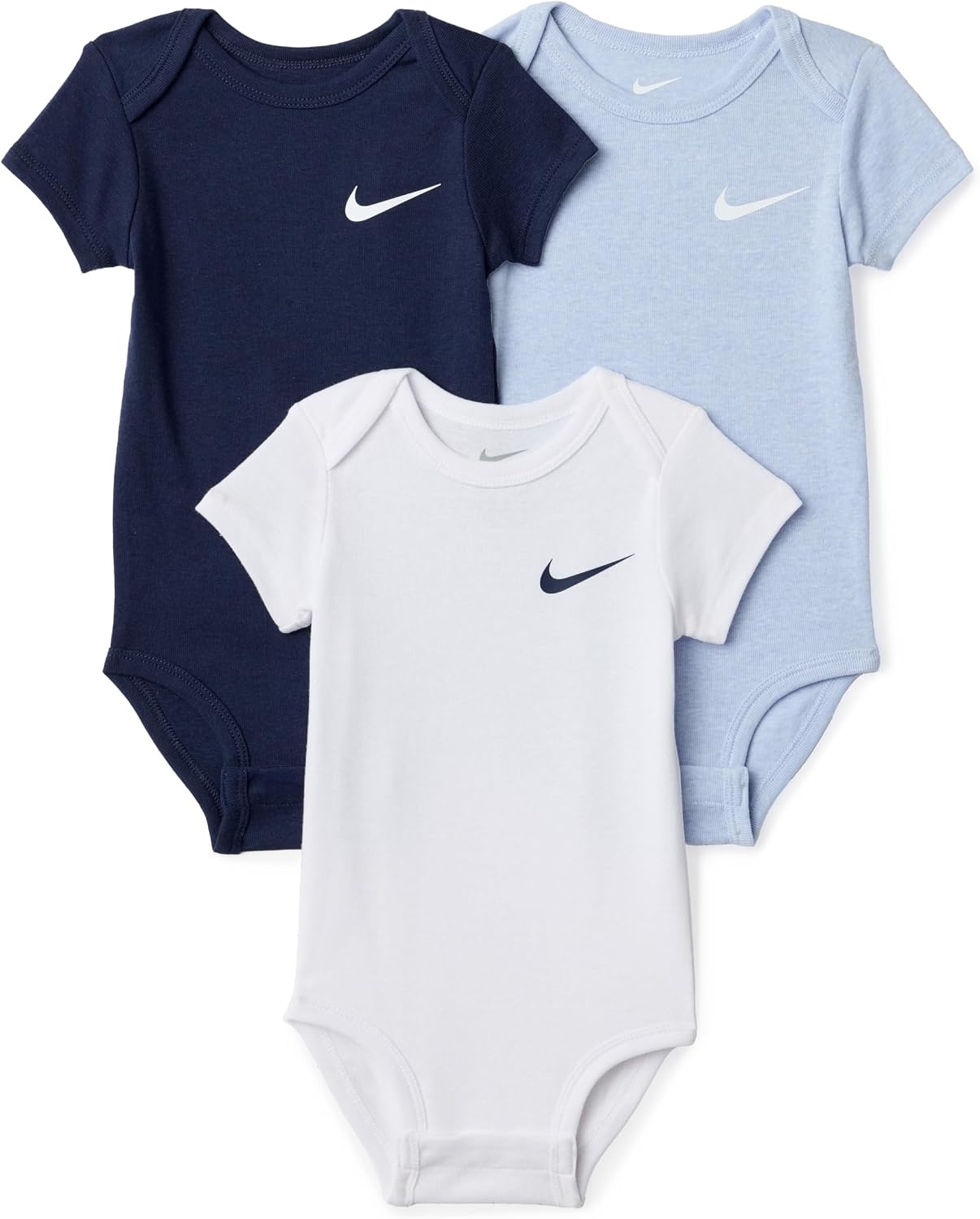 image:imageNike Baby Essentials 3Pack BodysuitsMidnight Navy