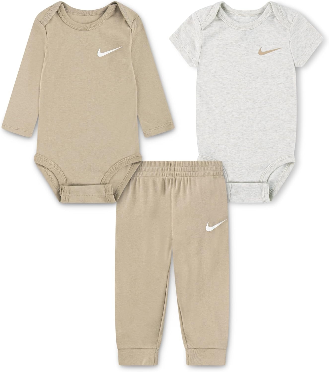 image:imageNike Baby Essentials Bodysuits and Pants 3Piece SetHemp