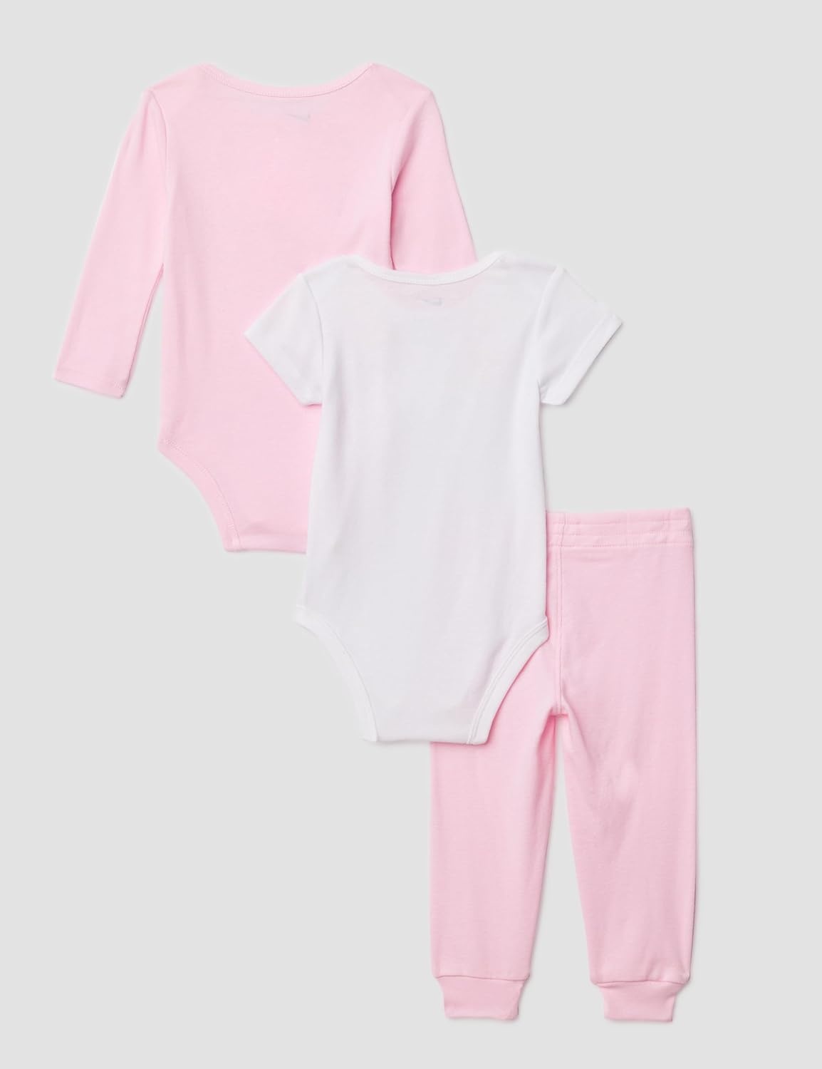 image:imageNike Baby Essentials Bodysuits and Pants 3Piece SetPink Foam