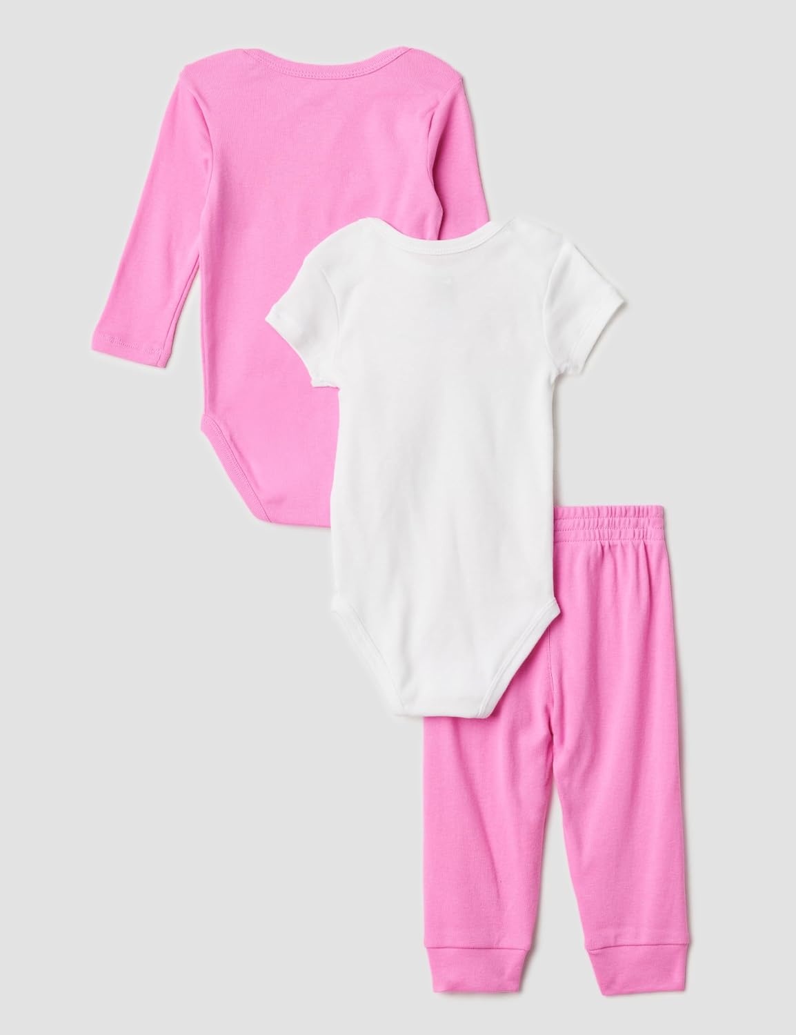 image:imageNike Baby Essentials Bodysuits and Pants 3Piece SetPlayful Pink
