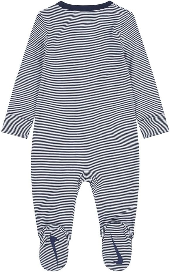 image:imageNike Baby Essentials Striped Footed CoverallMidnight Navy