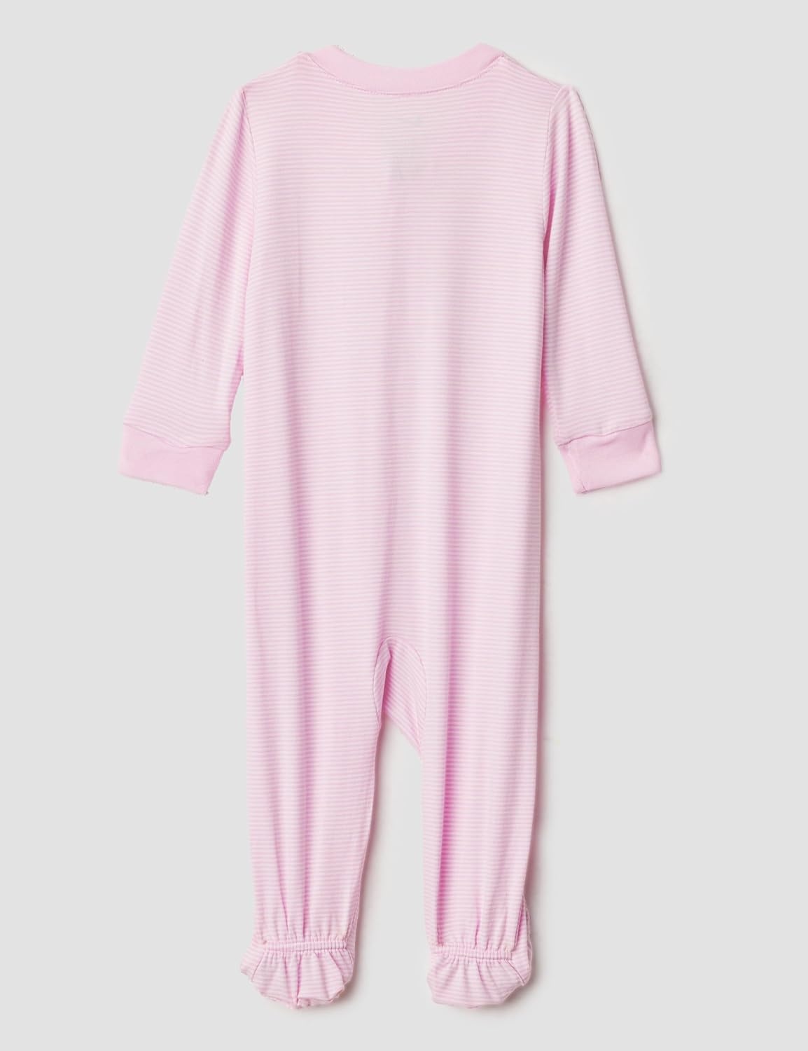 image:imageNike Baby Essentials Striped Footed CoverallPink Foam