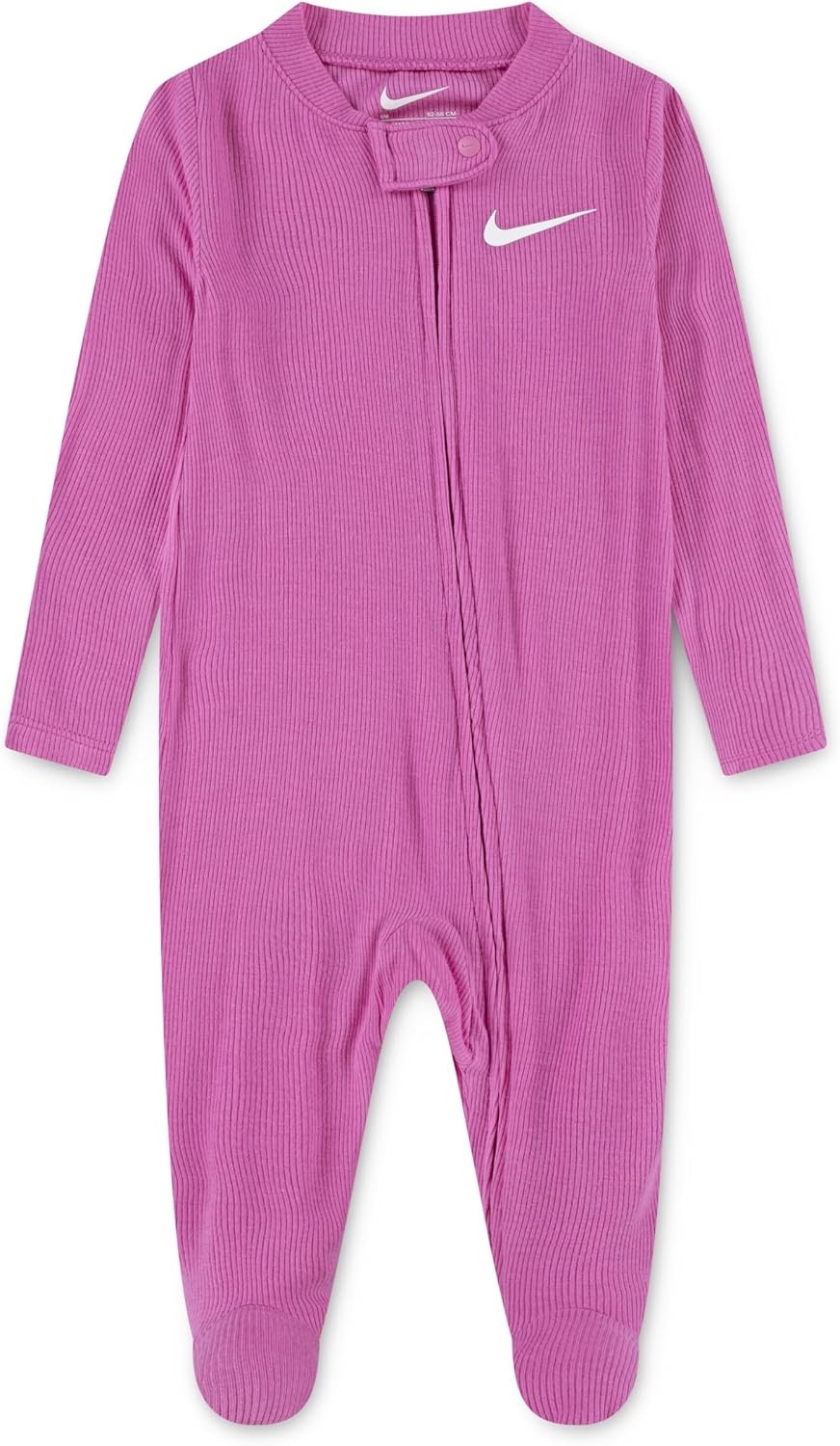 image:imageNike Baby Essentials Striped Footed CoverallPlayful Pink