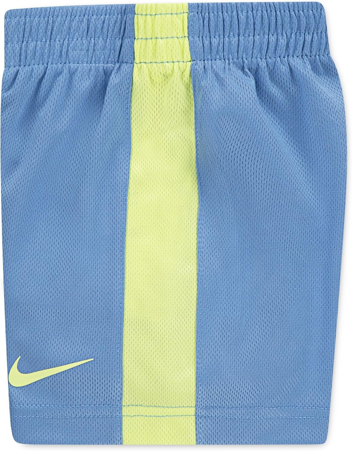 image:imageNike Boys DriFIT Swoosh Logo TShirt and Mesh Shorts 2Piece Outfit SetVoltBlue Beyond