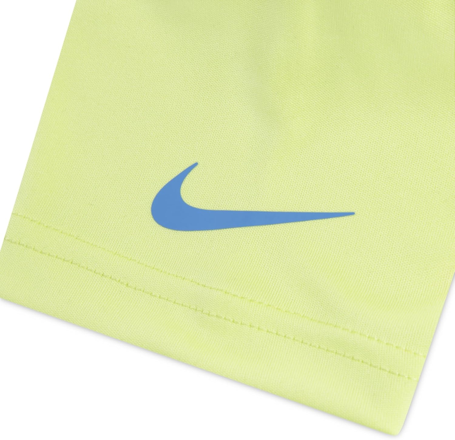 image:imageNike Boys DriFIT Swoosh Logo TShirt and Mesh Shorts 2Piece Outfit SetVoltBlue Beyond