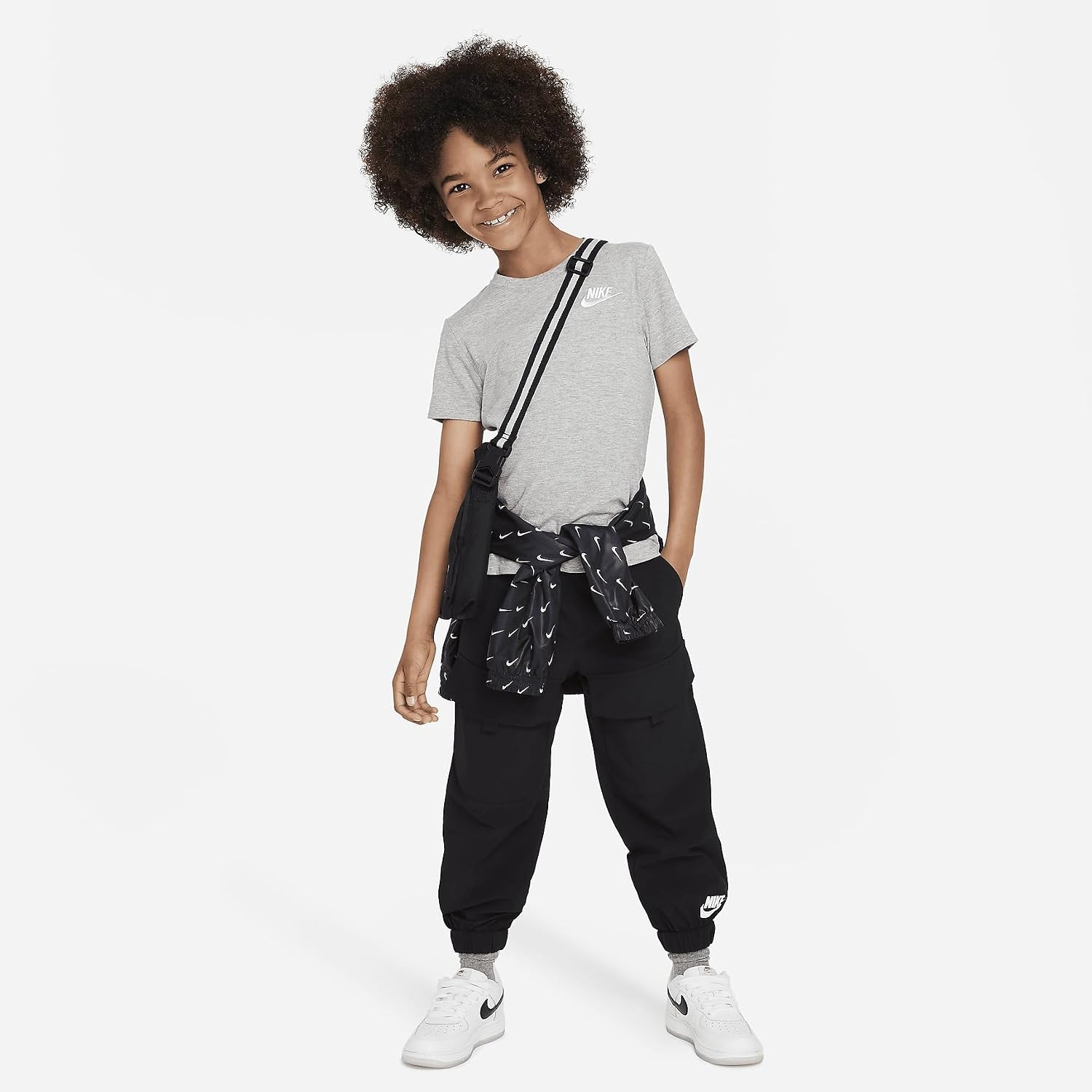 image:imageNike Kids Sportswear Club TShirtDark Grey Heather