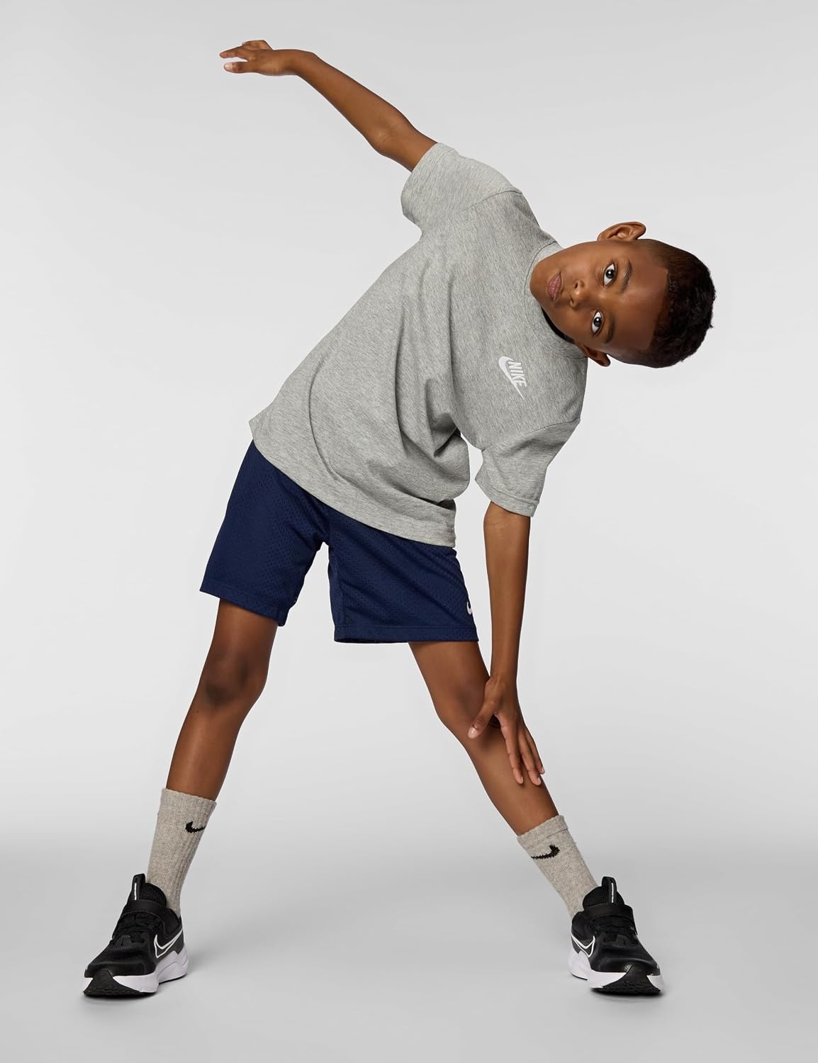 image:imageNike Kids Sportswear Club TShirtDark Grey Heather