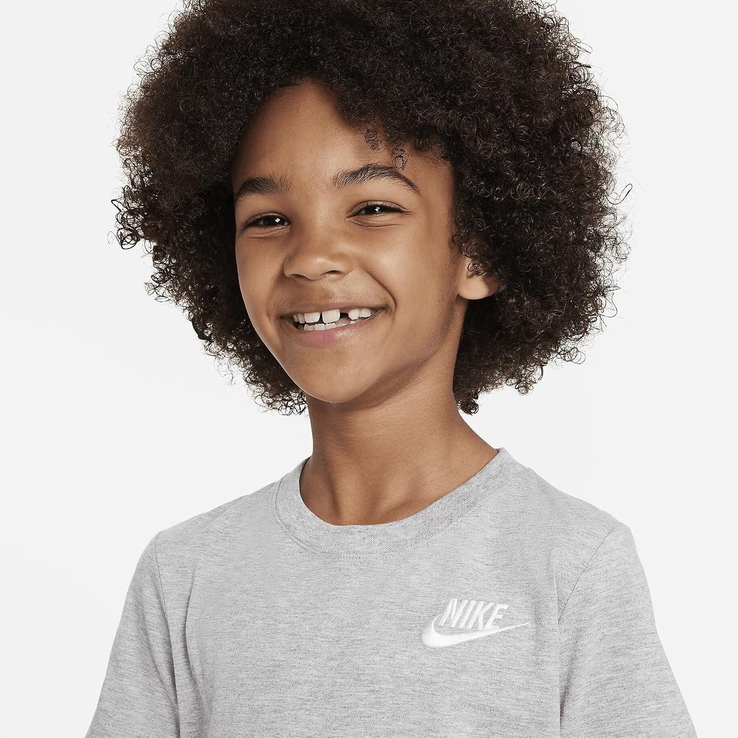 image:imageNike Kids Sportswear Club TShirtDark Grey Heather