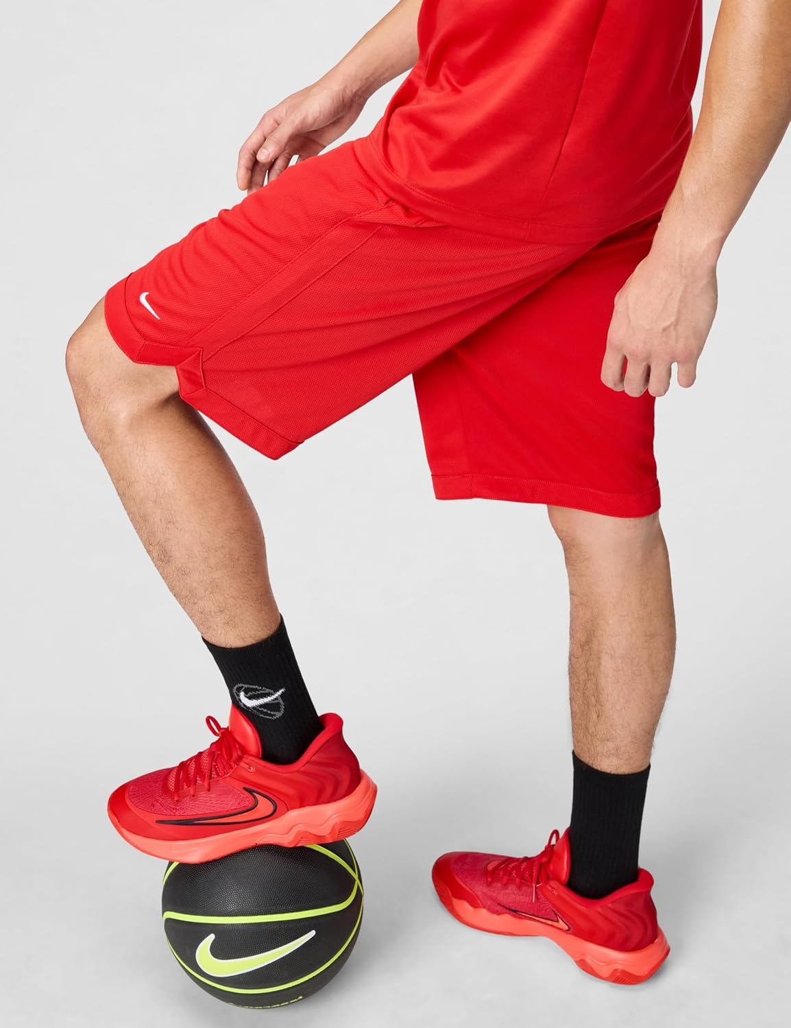 image:imageNike Mens DNA Academy 11 Drifit Basketball ShortsUniversity RedUniversity RedWhite