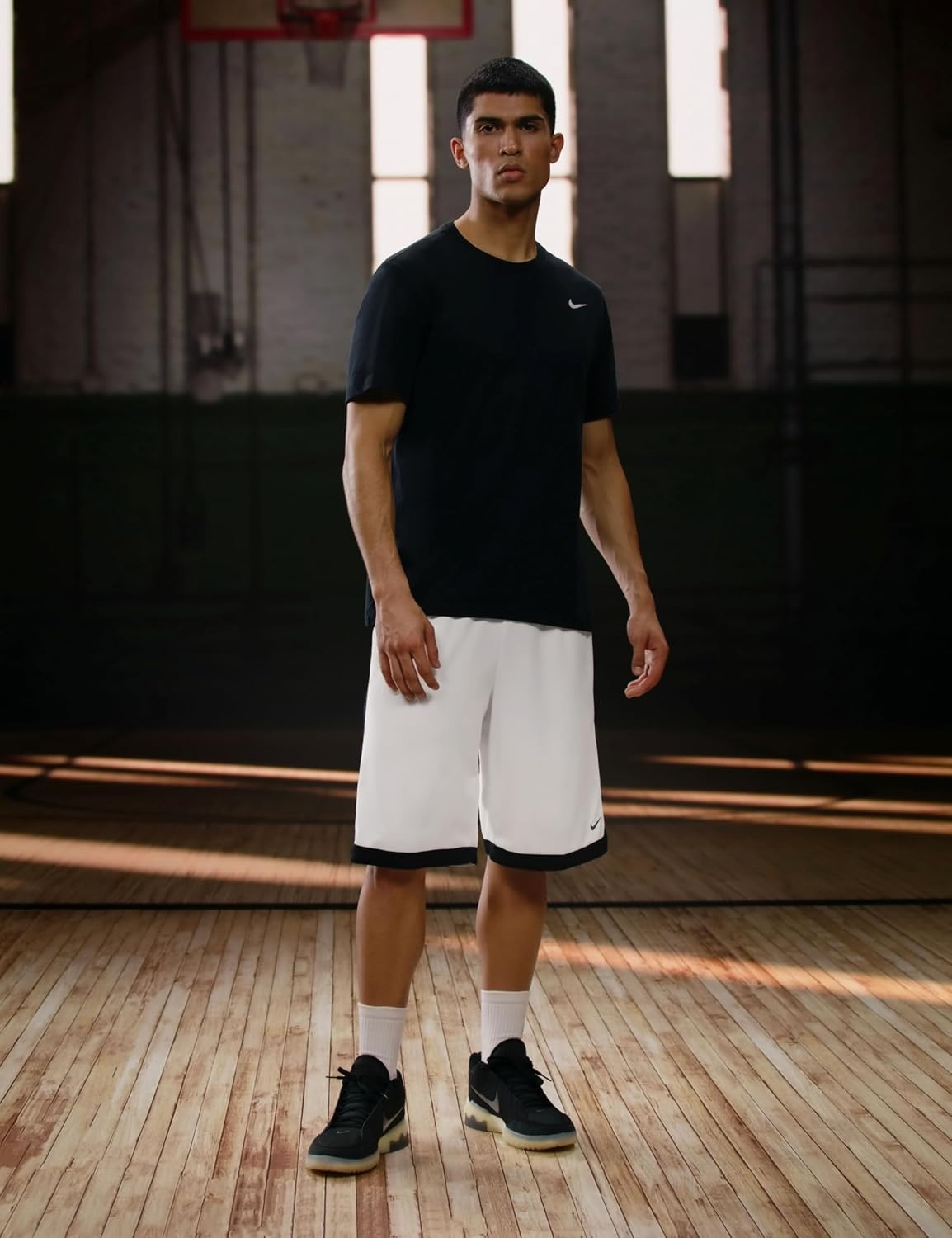 image:imageNike Mens DNA Academy 11 Drifit Basketball ShortsWhiteBlackBlack