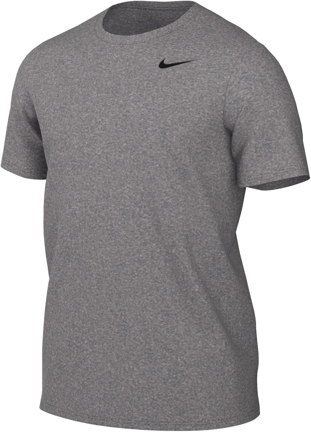 image:imageNike Mens DriFIT Legend Fitness TShirtTumbled GreyFlt SilverHeatherBlack
