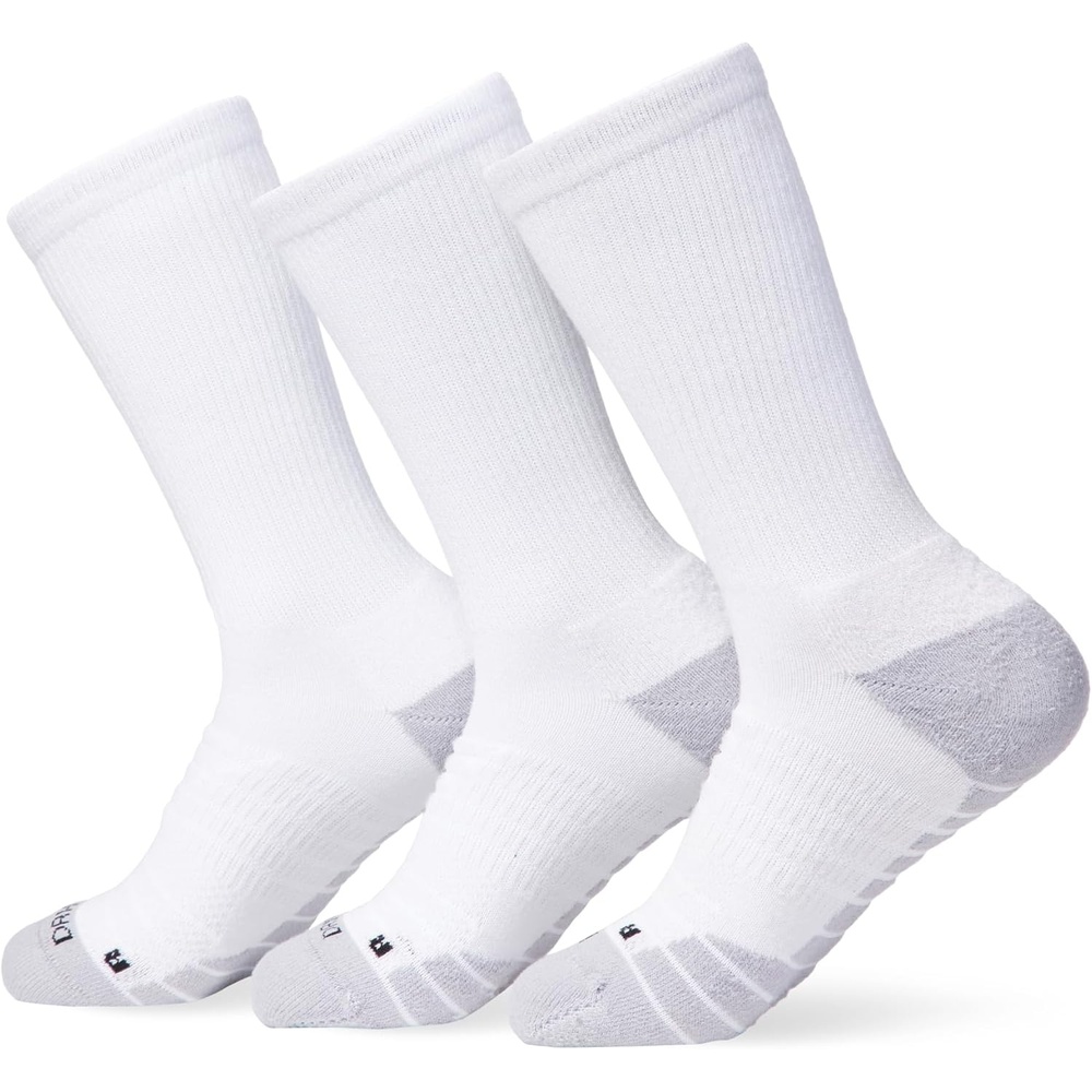 image:imageNike Adult Everyday Max Cushioned Training Crew Socks 3Packs  Mens WomensWhiteWolf GreyBlack