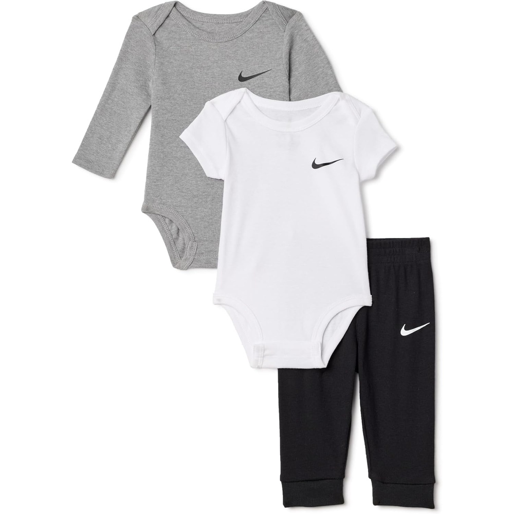 image:imageNike Baby Essentials Bodysuits and Pants 3Piece SetBlack