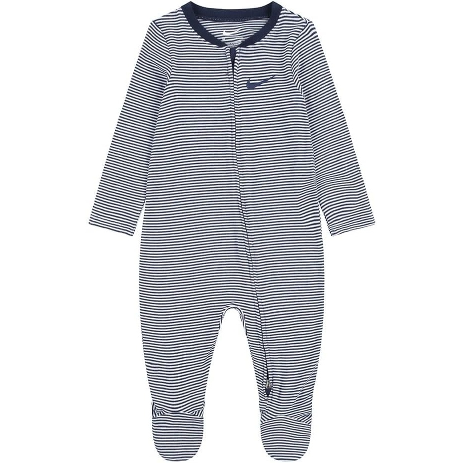 image:imageNike Baby Essentials Striped Footed CoverallMidnight Navy Striped
