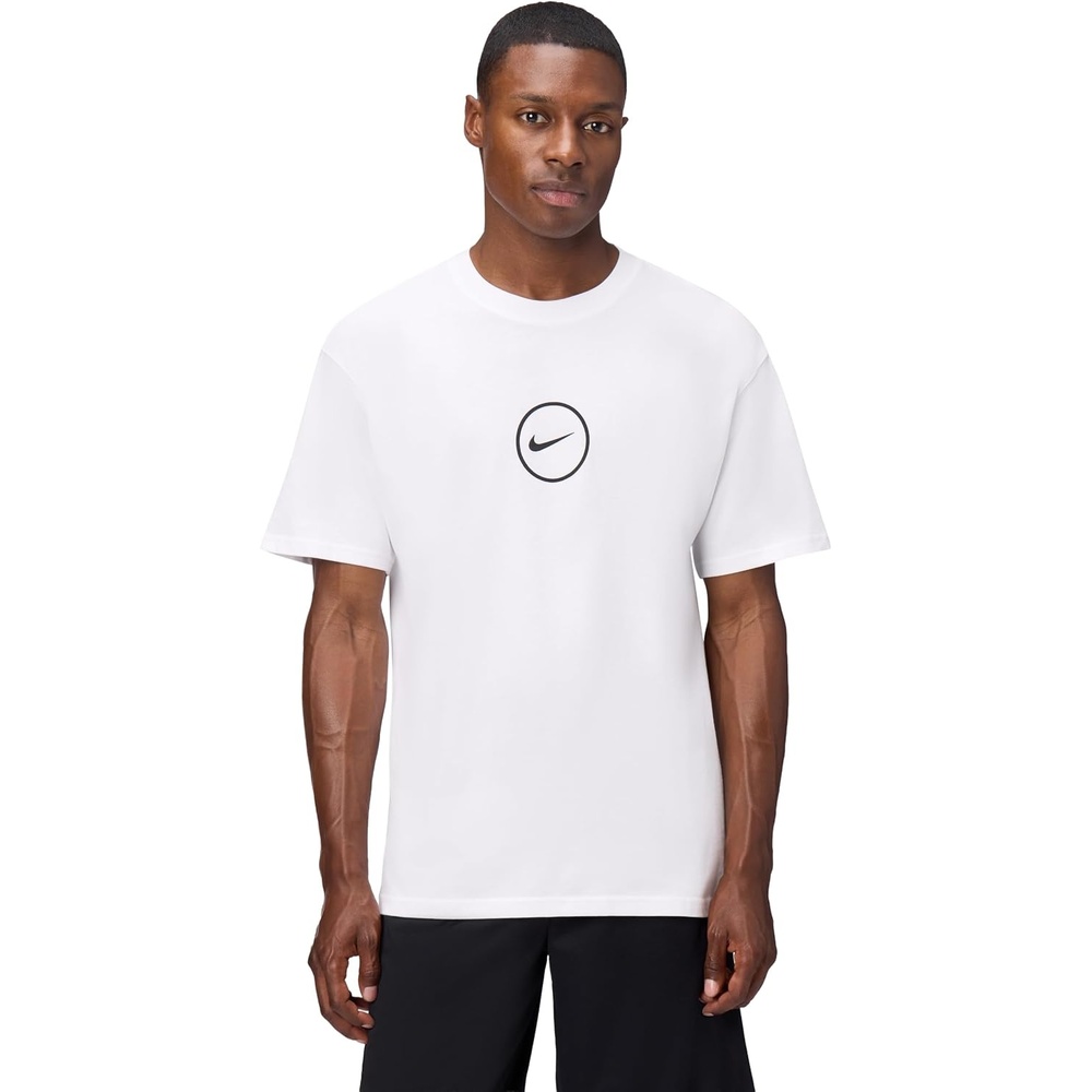 image:imageNike Mens Basketball Relaxed Fit Graphic TShirtWhite