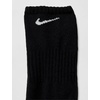 Nike Adult Everyday Cushioned Training No-Show Socks 6-Packs | Mens Womens(Black/White)