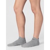Nike Adult Everyday Cushioned Training No-Show Socks 6-Packs | Mens Womens(Carbon Heather/Black)
