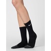 Nike Adult Everyday Max Cushioned Training Crew Socks 3-Packs | Mens Womens(Black/Anthracite/White)