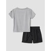 Nike Baby Dri-FIT Sportswear T-Shirt and Mesh Shorts 2-Piece Outfit Set(Black)