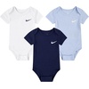 Nike Baby Essentials 3-Pack Bodysuits(Midnight Navy)