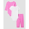 Nike Baby Essentials Bodysuits and Pants 3-Piece Set(Playful Pink)