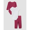 Nike Baby Essentials Bodysuits and Pants 3-Piece Set(Sweet Beet)