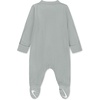 Nike Baby Essentials Striped Footed Coverall(Mica Green)