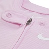 Nike Baby Essentials Striped Footed Coverall(Pink Foam)