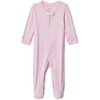 Nike Baby Essentials Striped Footed Coverall(Pink Foam)