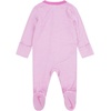 Nike Baby Essentials Striped Footed Coverall(Playful Pink)