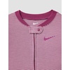 Nike Baby Essentials Striped Footed Coverall(Sweet Beet Striped)