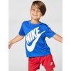 Nike Boys’ Dri-FIT Sportswear T-Shirt and Mesh Shorts 2-Piece Outfit Set(University Red/Game Royal)
