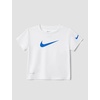 Nike Boys’ Dri-FIT Swoosh Logo T-Shirt and Mesh Shorts 2-Piece Outfit Set(Game Royal)