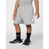 Nike Boys’ Sportswear Club T-Shirt and Shorts 2-Piece Outfit Set (Large Swoosh Logo)(Dark Grey Heather)