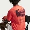 Nike Men’s Basketball Relaxed Fit Graphic T-Shirt(Turf Orange)