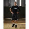 Nike Men’s DNA Academy 11″ Dri-fit Basketball Shorts(Black/White/White)