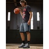 Nike Men’s DNA Academy 11″ Dri-fit Basketball Shorts(Cool Grey/Black/Black)