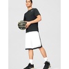 Nike Men’s DNA Academy 11″ Dri-fit Basketball Shorts(White/Black/Black)