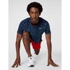 Nike Men’s Dri-FIT Legend Fitness T-Shirt(Obsidian/Matte Silver)