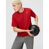 Nike Men’s Dri-FIT Legend Fitness T-Shirt(Tough Red/White)