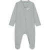 Nike Baby Essentials Striped Footed Coverall(Mica Green)