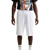 Nike Men’s DNA Academy 11″ Dri-fit Basketball Shorts(White/White/Black)