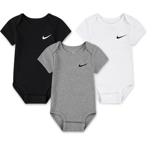 Nike Baby Essentials 3-Pack Bodysuits(Dark Grey Heather)
