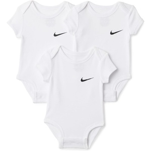 Nike Baby Essentials 3-Pack Bodysuits(White)