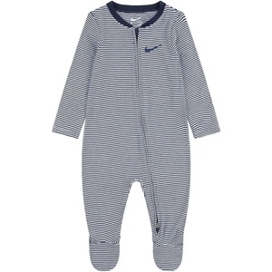 Nike Baby Essentials Striped Footed Coverall(Midnight Navy Striped)